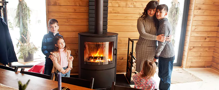 Morso Cast Iron Fireplace Insert Installation in Battle Ground, Washington
