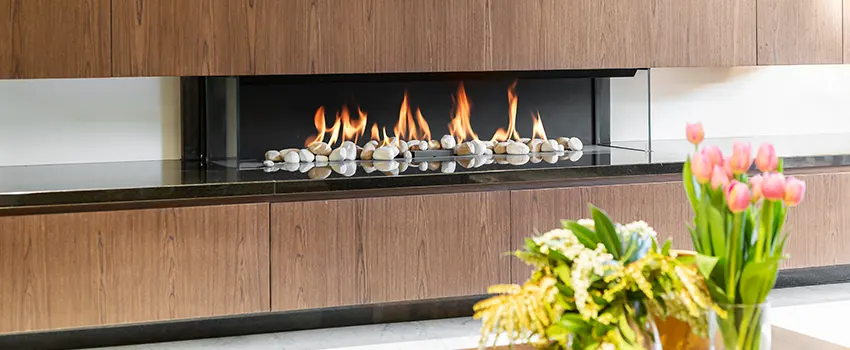 Double-height Fireplace Design Refurbishment in Battle Ground, Washington